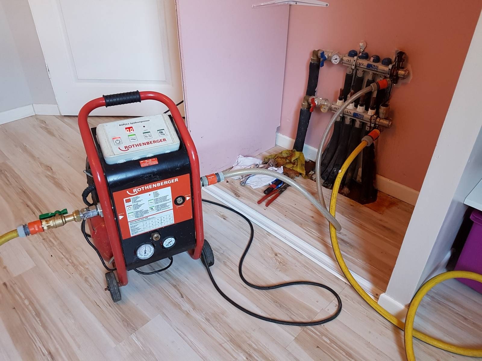 Gebze Protherm Hermetik Şofben Petek Temizliği